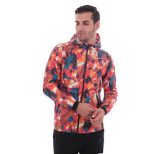 Nike Nk Shld Ghost Fl Camo Jkt Erkek Yagmurluk Ruzgarlik Yagmurluk Kapusonlu Kamuflaj