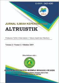 Check spelling or type a new query. Karakteristik Dan Kesediaan Caregivers Keluarga Dari Pasien Dengan Penyakit Kronis Tentang Pembentukan Support Group Jurnal Ilmiah Keperawatan Altruistik