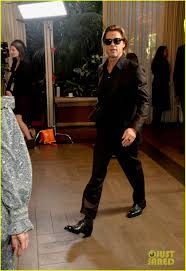 brad pitt leonardo dicaprio catch up with bradley cooper at afi awards 2020 brad pitt leonardo dicaprio brad brad pitt brad and angelina colourful outfits