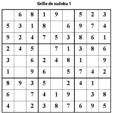Cinq niveaux de difficulté, un million de puzzles sudoku gratuits à jouer en ligne. Sudoku Primaire Niveau 2 Grille 1