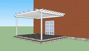 How To Build A Pergola Attached To The House Howtospecialist How To Build Step By Step Diy Plans Building A Pergola Pergola Attached To House Pergola