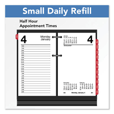 Portrait) on one page in easy to print pdf format. Desk Calendar Refill With Tabs 6 X 3 5 White 2021