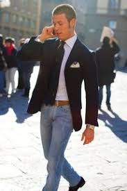 Black Blazer Khaki Pants Brown Shoes Men S White Dress Shirt On Lookastic Casual Wear For Men Mens Outfits Men Casual