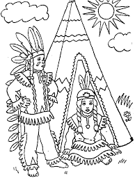 Amazing Coloring Pages Indians Coloring Pages Indianer Ausmalbilder Kinderfarben