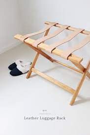Check spelling or type a new query. Diy Leather Luggage Rack Almost Makes Perfect