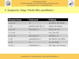 Maybe you would like to learn more about one of these? Katedra Germanistiky Filozoficka Fakulta Univerzita Mateja Bela Banska Bystrica Tajovskeho 40 Banska Bystrica Jana Regulyova Nemecky Jazyk 1 Ppt Herunterladen