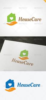 House Care Logo Care Logo Building Logo Hand Logo