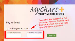 Valley Medical Center Mychart Online Billing Notice