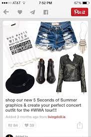 Who Wants Winter Summer All The Way 5sos Inspired Outfits 5sos Outfits Edgy Summer Outfits