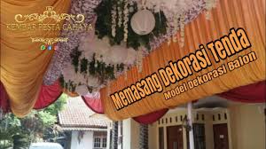 Tenda dapat digunakan di dalam ruangan dan luar ruangan untuk berbagai macam acara. Lagi Tren Memasang Dekorasi Tenda Model Dekorasi Balon Tahun 2020 Kembar Pesta Cahaya Youtube