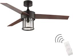 Industrial ceiling fans are powerful, large ceiling fans designed for use in large spaces such as warehouses, shopping malls, manufacturing plants, theatres, airports and large commercial buildings or offices. Amazon Com Wingbo 52 Ceiling Fan With Light 7w Led 3 Blade Ceiling Fan Light Kit With Remote Contro In 2021 Ceiling Fan With Light Ceiling Fan Ceiling Fan Light Kit