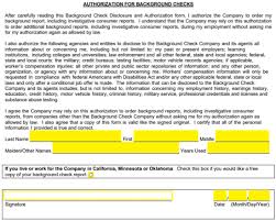 Before the official hiring of an employee, it is important to use employment application form sample to verify their previous employment. Free Background Check Authorization Form Pdf Eforms