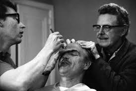 Don corleone, vito corleone ve nice efsane karakter. Marlon Brando Before And After Getting His Make Up Done To Be Don Vito Corleone In The Godfather 1972 Vintage Everyday