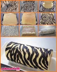 zebra desenli rulo pasta nasil yapilir mutfak pek marifetli cake roll zebra cake animal print cake