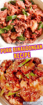 Pork Binagoongan Recipe Pork Cooked In Shrimp Paste Recipe Pork Recipes Recipes Indian Food Recipes Vegetarian