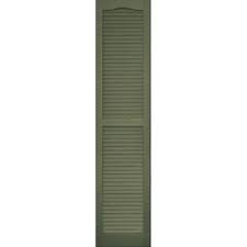 Get your custom lowes outdoor shutters and awnings to add style and guard to your items. Vantage 2 Pack Colonial Green Louvered Vinyl Exterior Shutters Common 63 In X 14 In Actual 62 5 In X 13 875 In Lowes Com Vinyl Exterior Shutters Exterior Lowes Home Improvements