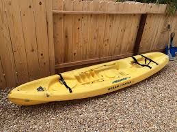 Ocean kayak patented overlapping foot wells for comfortable seating position whatever your leg length. Yellow Ocean Kayak Scrambler Xt Designed By Tim Niemier