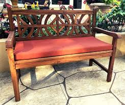 Black And White Outdoor Bench Cushion Outdoor Bench Cushion Featuring Sunbrella Canvas Brick Fabric Bench Cushions Custom Bench Cushion Outdoor Bench