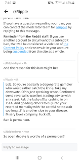I've came across multiple threads relating to the investment of xrp but none truly answer my questions. In R Ripple You Get Perma Banned For Open Debate And Common Sense You Will Spread The Message Xrp Is Fine Shut Up Comrade Cryptocurrency