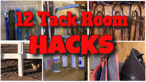 Drowning in a sea of blankets. 12 Tips And Projects For Having An Organized Tack Room Youtube