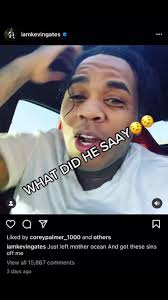 Kevin Gates Takimg A Drink of Water Saying He Dont Get Tired