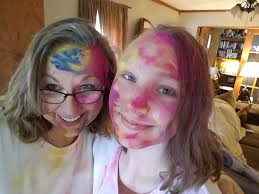Celebrating Holi in Vernon Hills, IL at Century Park