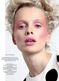 Tereza Bouchalova For Elle Kazahstan Elle Kazakhstan Makeup Trends Beauty Shoot Winter Beauty Trends