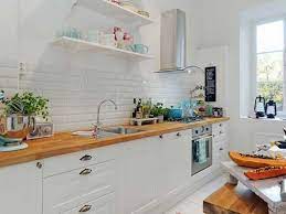 Plan de travail de cuisine en resine. Cuisine Blanche 20 Idees Deco Pour S Inspirer Deco Cool