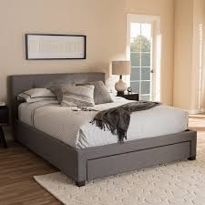 The elegant design features solid wood posts with a sleek finished bed frame. Mizuno Upholstered Storage Platform Bed Bed Frame With Storage Upholstered Platform Bed Platform Bed With Storage
