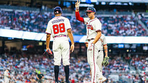 Texas Rangers gearing up for their match against the Atlanta Braves