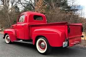 Image result for Vermilion 1950 Ford Truck