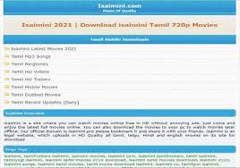 This infamous online portal is accountable for streaming the newest tamil films and different south language films equivalent to malayalam and telugu. Isaimini 2021 Tamil Movie Download In Hindi Darkentertain