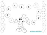 mickey mouse and other character reward chart free b w