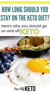 Certainly, if you have blood sugar issues or a history of heart disease, you should. How Long Should You Stay On Keto Why I Cycle On And Off The Keto Diet On And Off Keto Ketogenic Diet For Beginners Ketogenic Diet Meal Plan Keto Diet