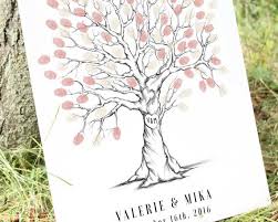 Hand Gezeichnet Fingerabdruck Hochzeit Baum Daumen Druck Gastebuch Hochzeit Gastebuch Alternative Gast Buch Fingerabdruck Baum Baum Skizze Art Wedding Tree Guest Book Tree Wedding Wedding Fingerprint Tree