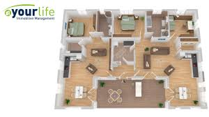 ᐅ bungalow bauen 212 bungalows mit grundriss preise. Grundriss Bungalow 5 Zimmer 3d