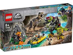 Lego jurassic world ukazało się na takie platformy jak pc, ps4, xbox one, wiiu, ps3, xbox 360, 3ds i vita. Lego Jurassic World Klocki Tyranozaur Kontra Mechaniczny Dinozaur Sklep Damizabawki Pl