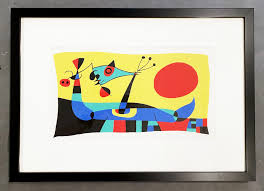 Born in 1893, joan miro was a famous, spanish catalan artist. Joan Miro Plate 2 Georgetown Frame Shoppe