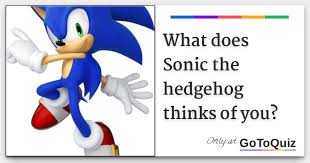 Think you know a lot about halloween? What Does Sonic The Hedgehog Thinks Of You