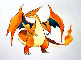 How to draw mew dragon? Mega Charizard Y Drawing