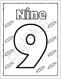 It's based on isaiah 9:1. Number 9 Coloring Page For Kids Englishbix