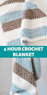 These 15 free baby blanket crochet patterns are snuggly, and your little one is sure to love them. 4 Hour Crochet Baby Boy Blanket Free Pattern Crochet Dreamz Baby Boy Crochet Blanket Crochet Baby Boy Easy Crochet Baby