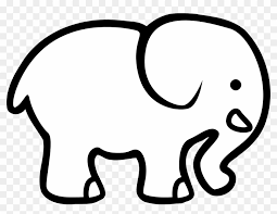 Cartoon Elephant Clip Art Elefante Facil De Dibujar Free Transparent Png Clipart Images Download En la primera imagen tenemos el dibujo de un elefante diagramado con trazos simples. cartoon elephant clip art elefante
