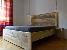 The headboard can be individually changed in its dimensions. Bauholzbetten Von Timber Classics