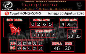 Bangbona Prediksi Bangbona Minggu 30 Agustus 2020