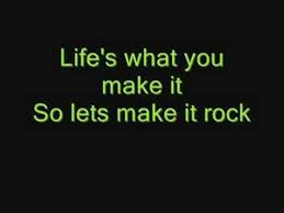 Hannah Montana Lifes What You Make It With Lyrics Hannah Montana Quotes Senior Quotes Long Relationship Quotes