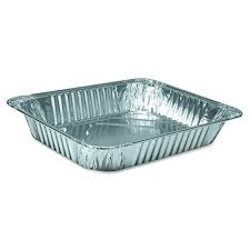 Handi Foil Of America 402540100u Steam Table Aluminum Pan Half Size Medium 2 3 16 Steam Tables Aluminum Pans Aluminum Table