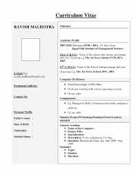 Microsoft Office 2007 Resume Templates Free Download Lovely Simple ...