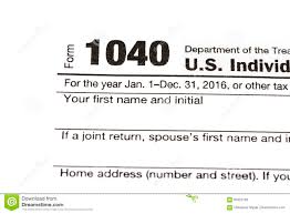 1040 1120 1065 Us Tax Form Taxation Concept Editorial