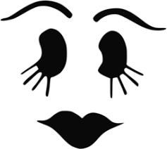 Vintage villains 19 patterns, including: Pumpkin Face Templates Png Image